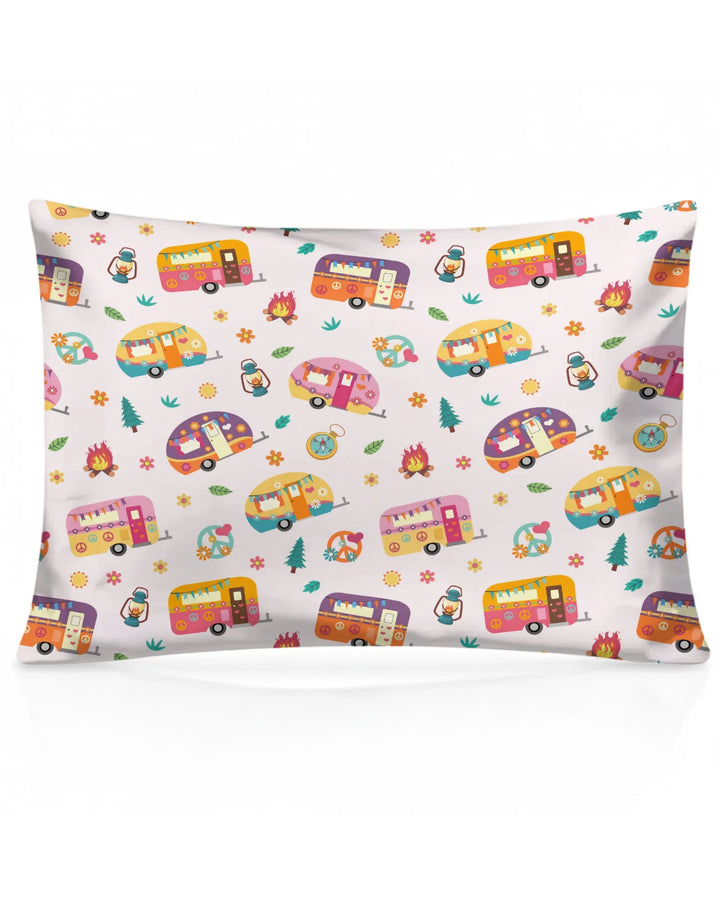 Happy Little Camper Bamboo Pillow Case