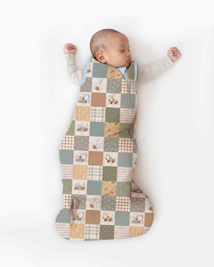 Construction Trucks Bamboo Sleep Bag