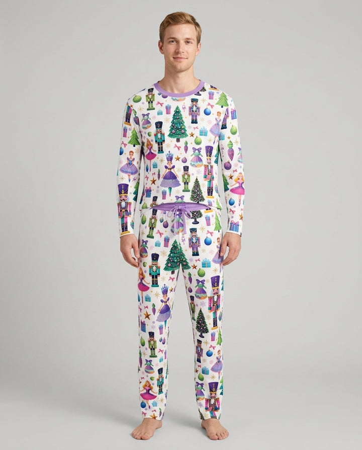 Nutcracker Wonderland Bamboo Men's Pajama Set