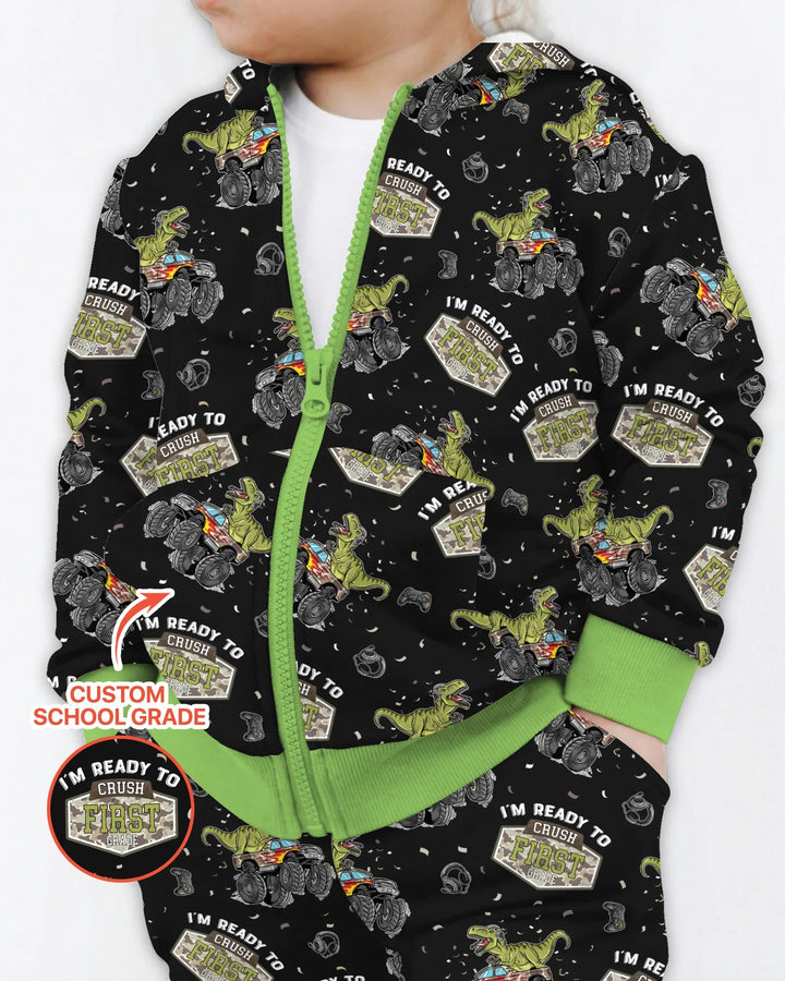 I'm Ready to Crush Bamboo Zip Hoodie
