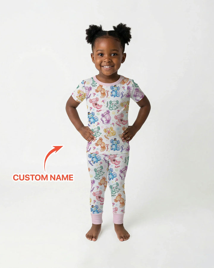 I Axololt Questions Bamboo Two Piece Short Sleeve Pajama Set