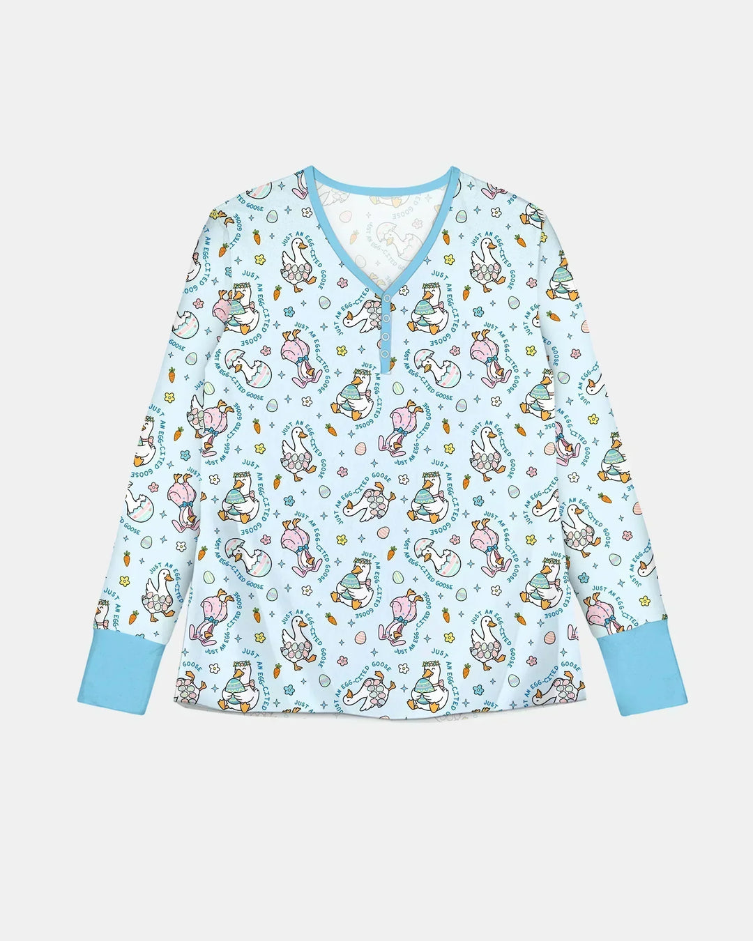 Easter Silly Goose Bamboo Women Pajama Set