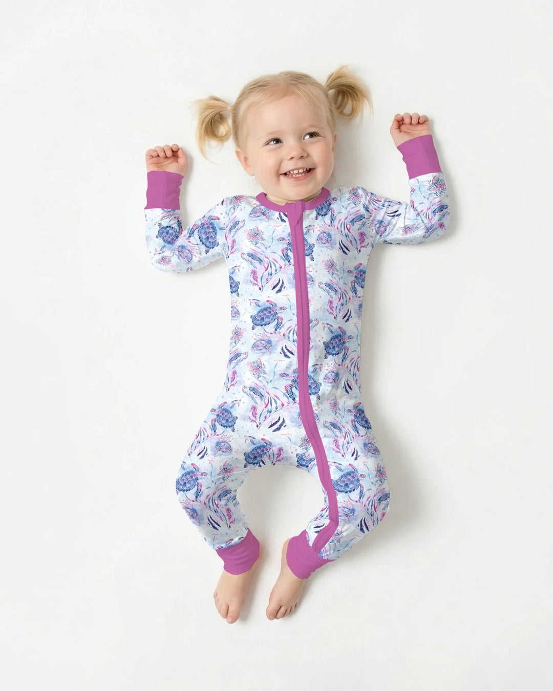 Little Turtles Family Matching Bamboo Convertible Zippy