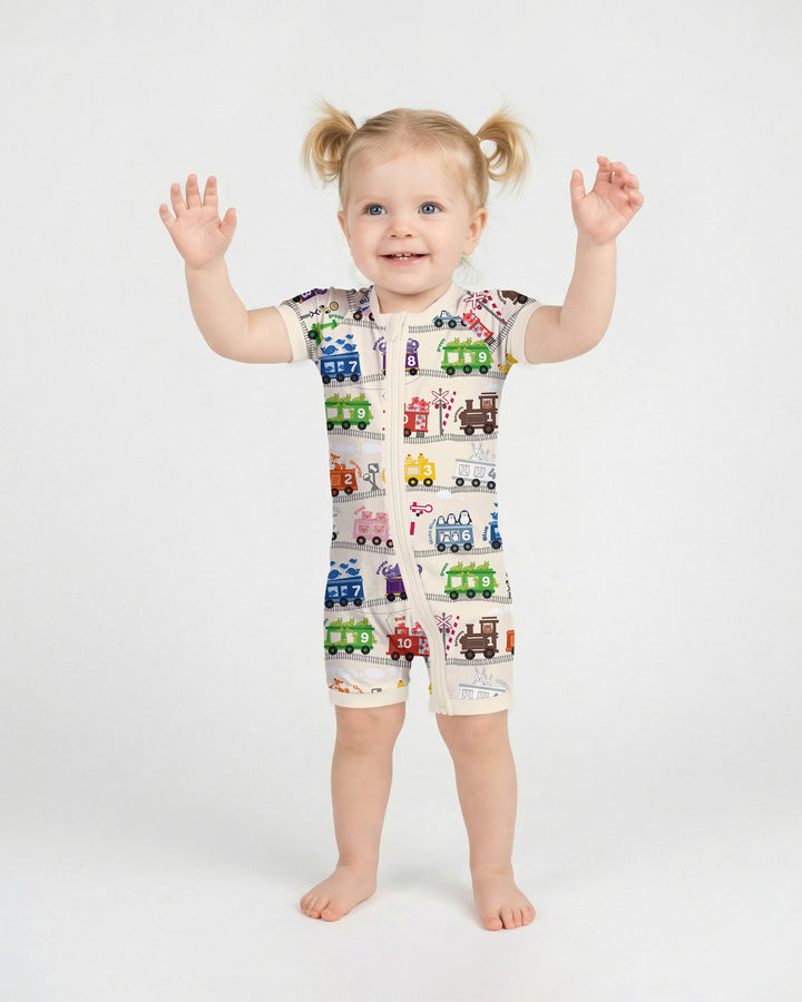 Color Train Bamboo Shorty Zippy