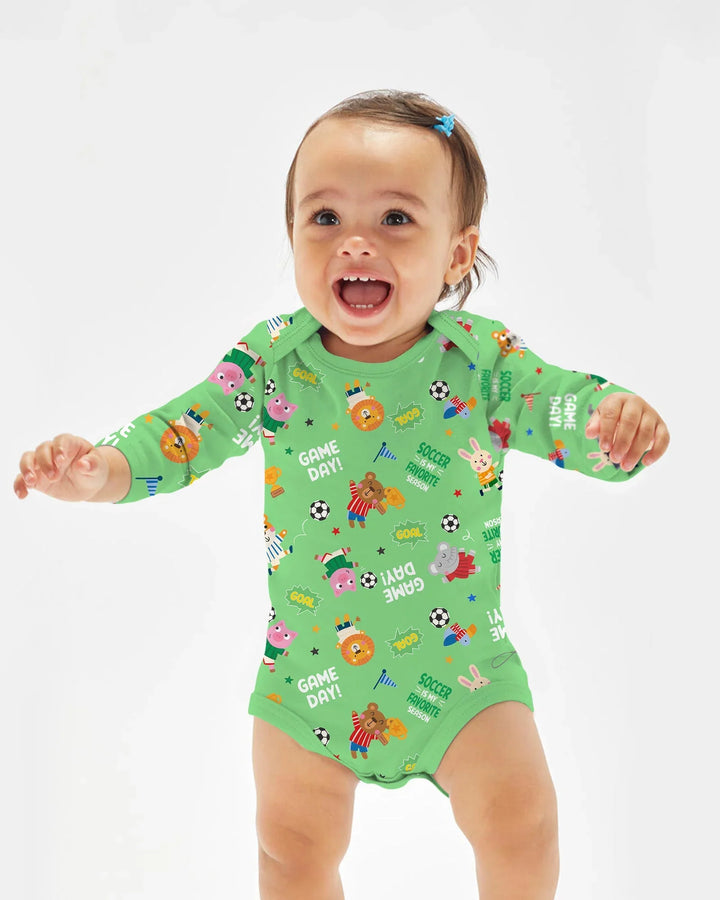 The World Cup Soccer Animals Bamboo Bodysuit