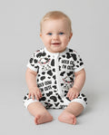 Holy Cow I'm Cute Bamboo Shorty Zippy