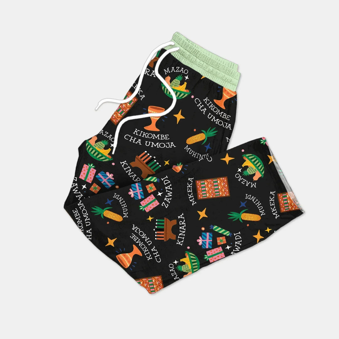 Kwanzaa Spirit Bamboo Men's Pajama Set