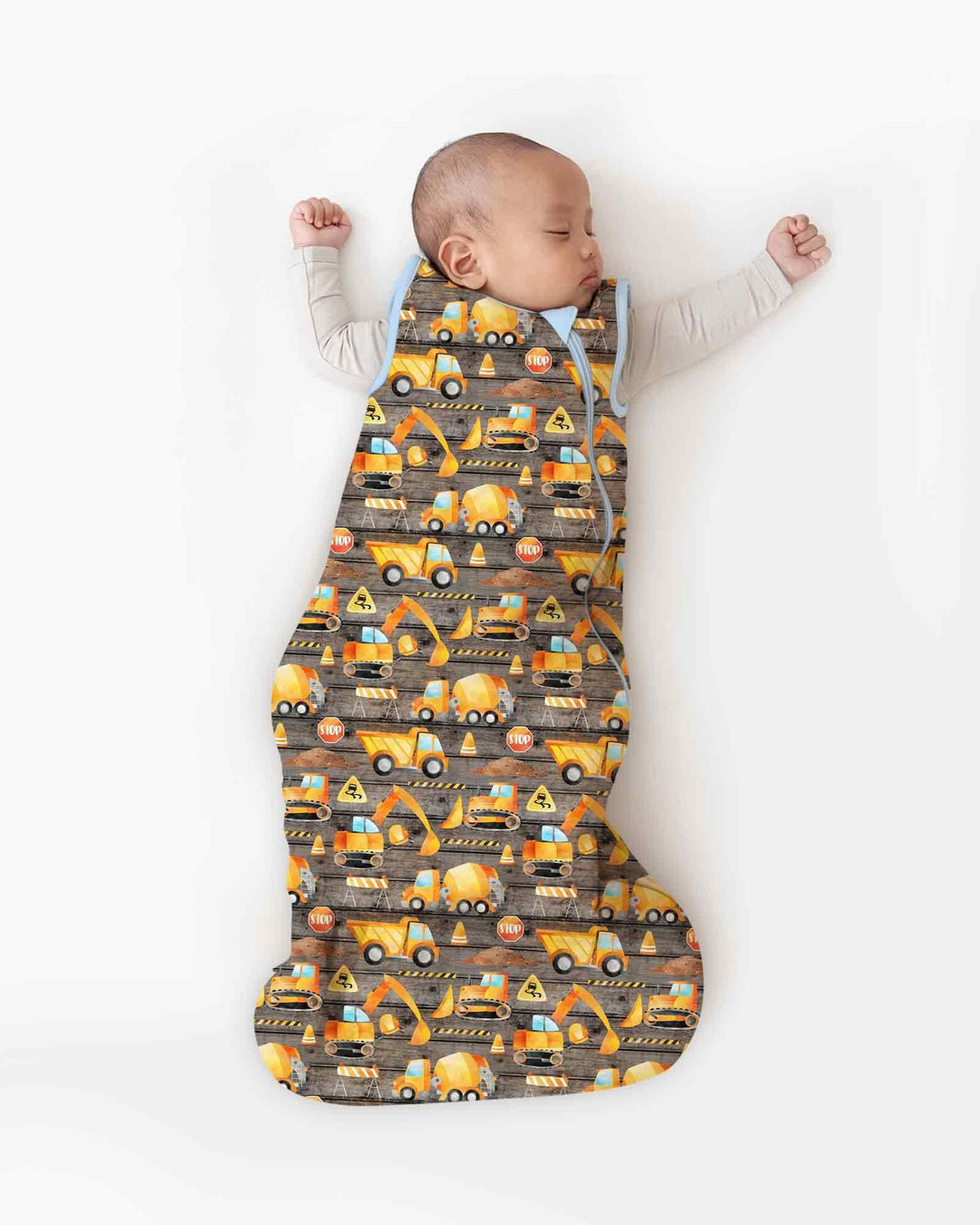 Construction Vehicles Bamboo Sleep Bag