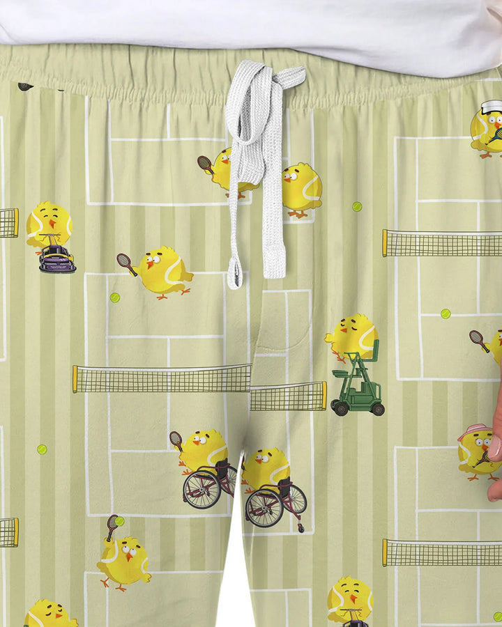 Tennis Bamboo Men's Pajama Set