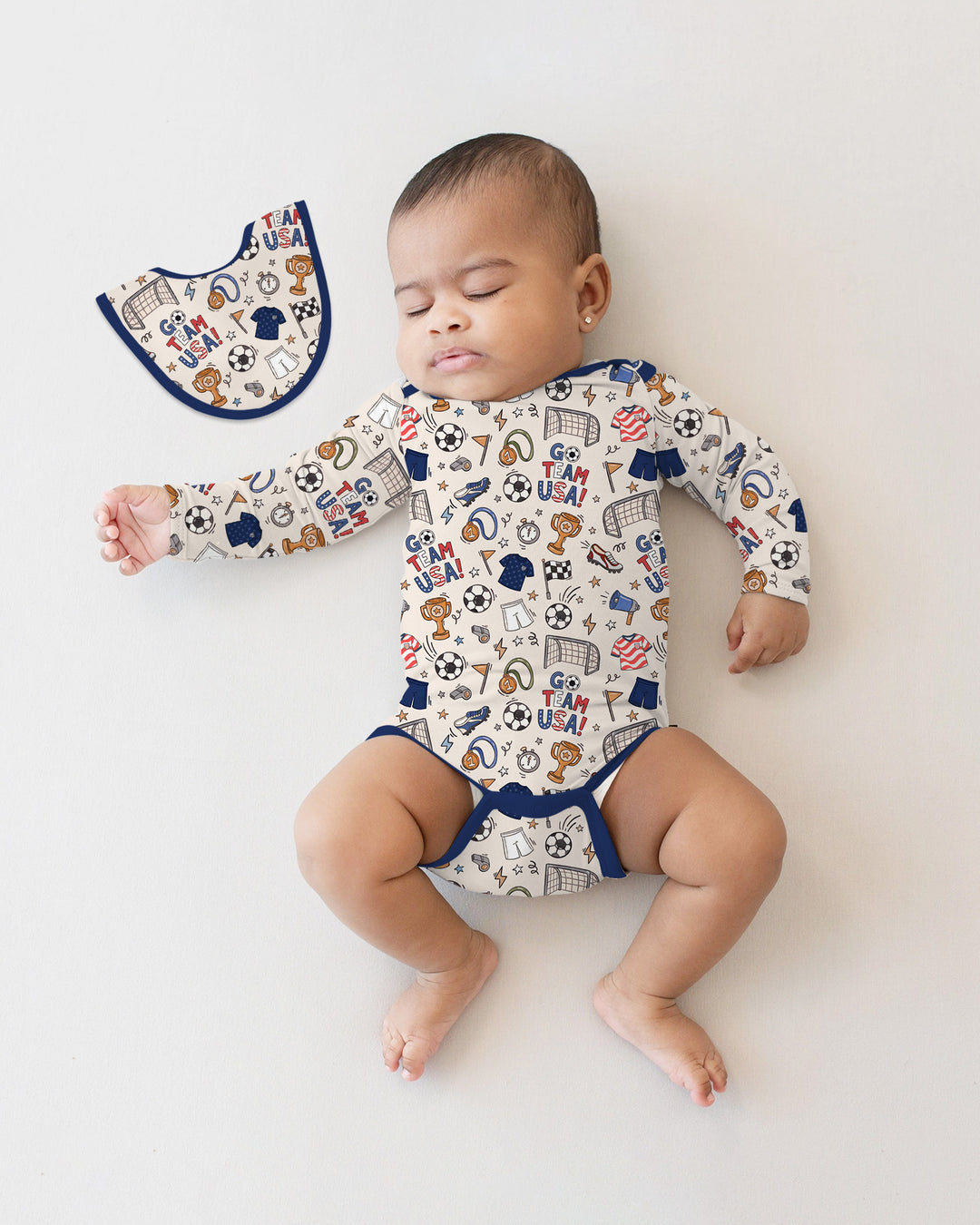 Soccer Go Team USA Bamboo Bodysuit