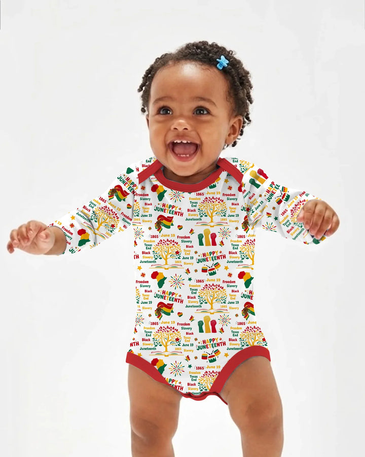 Happy Juneteenth Bamboo Bodysuit
