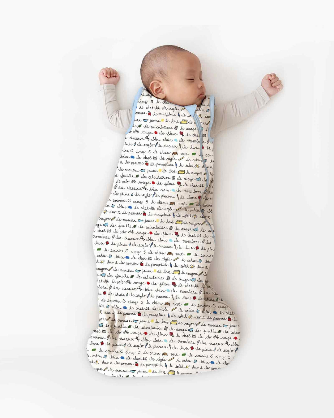 French Classroom Notes Bamboo Sleep Bag