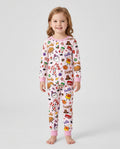 Happy Hallothanksmas Bamboo Two Piece Long Sleeve Pajama Set