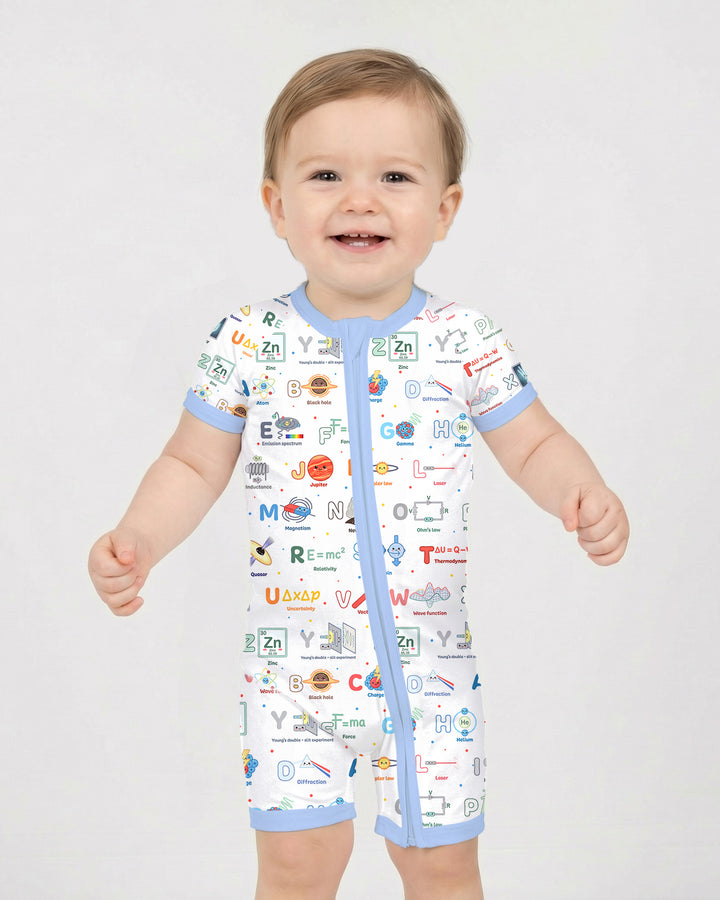 The Physics Alphabet Bamboo Shorty Zippy