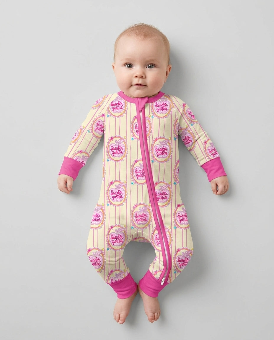 Custom Grade School Sweetie Bamboo Convertible Zippy