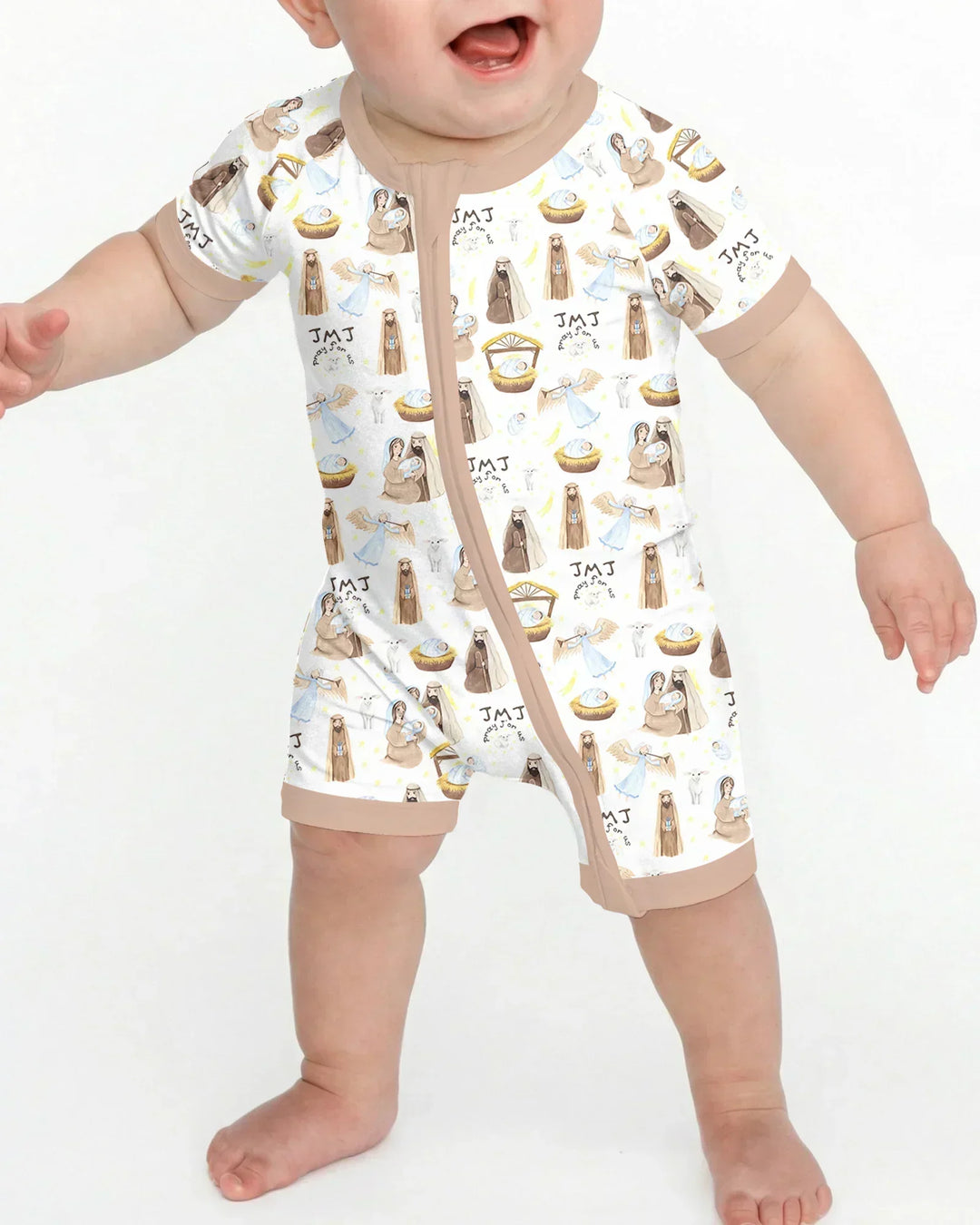 Holy Family Bamboo Shorty Zippy