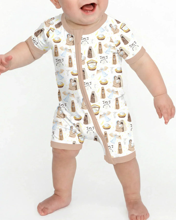 Holy Family Bamboo Shorty Zippy