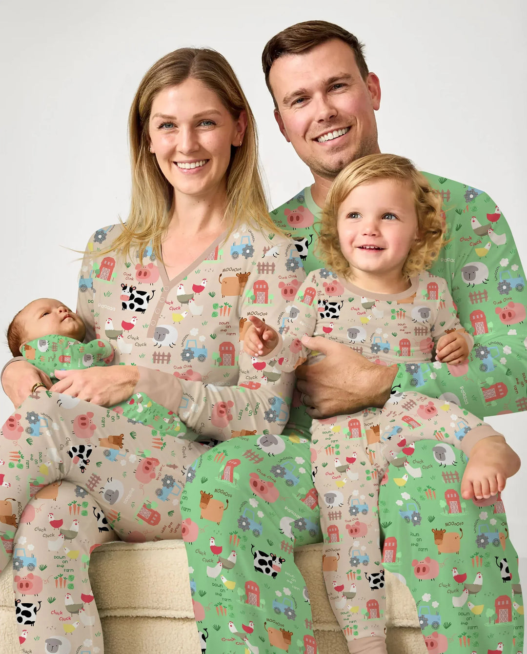 Farm Yard Bamboo Women Pajama Set