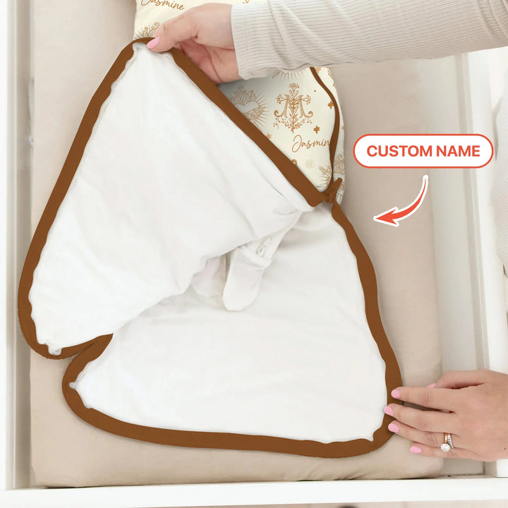 Madonna’s Love Custom Name Bamboo Sleep Bag