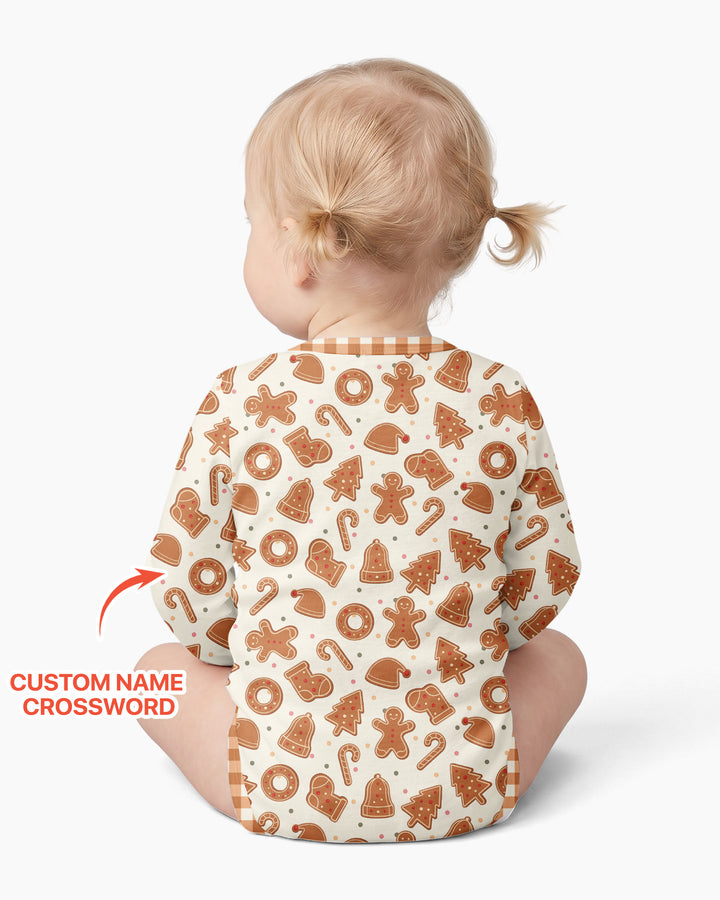 Custom Crossword Cookie Crew Bamboo Bodysuit