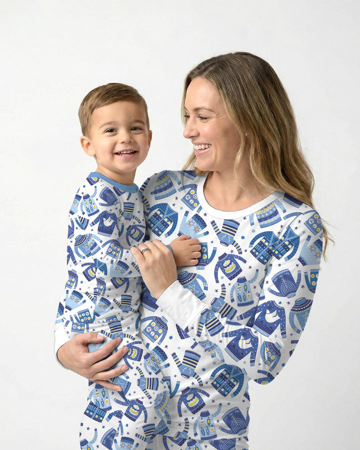 Cute Hanukkah Jumpers Bamboo Convertible Zippy
