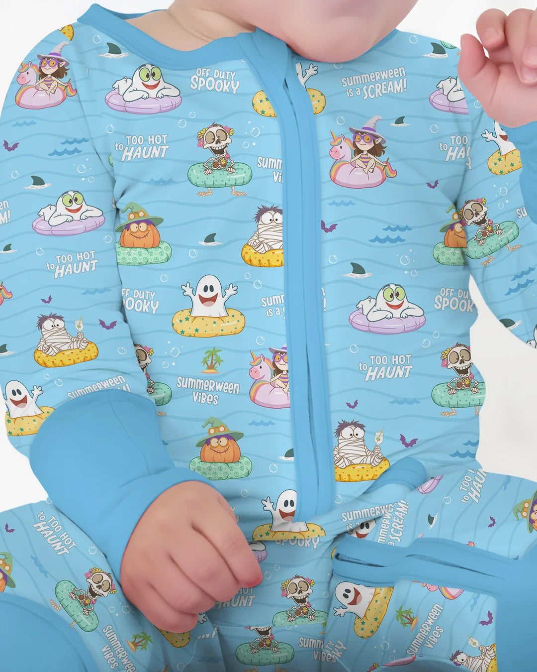 Summerween Cartoon Bamboo Convertible Zippy