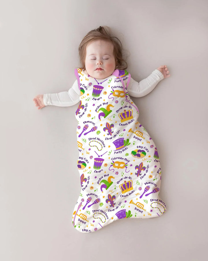 Mardi Gras Family Matching Bamboo Sleep Bag