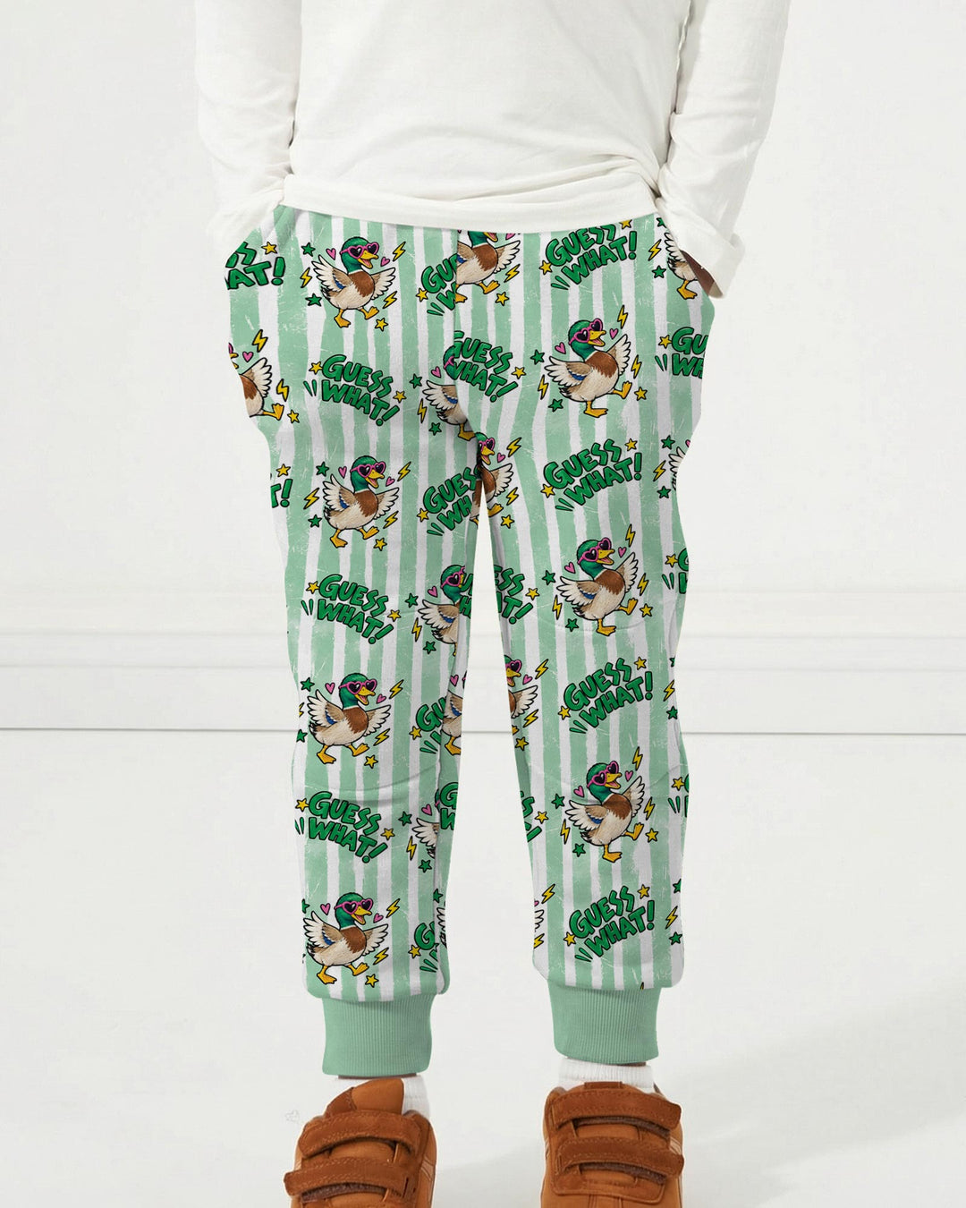 Guess What Mallard Butt Bamboo Jogger