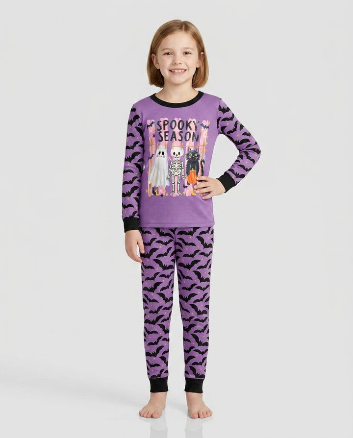 Template Bamboo Two Piece Long Sleeve Pyjamas Set