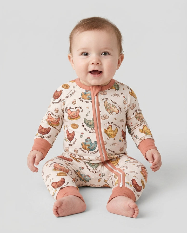 Chicken Lover Bamboo Convertible Zippy