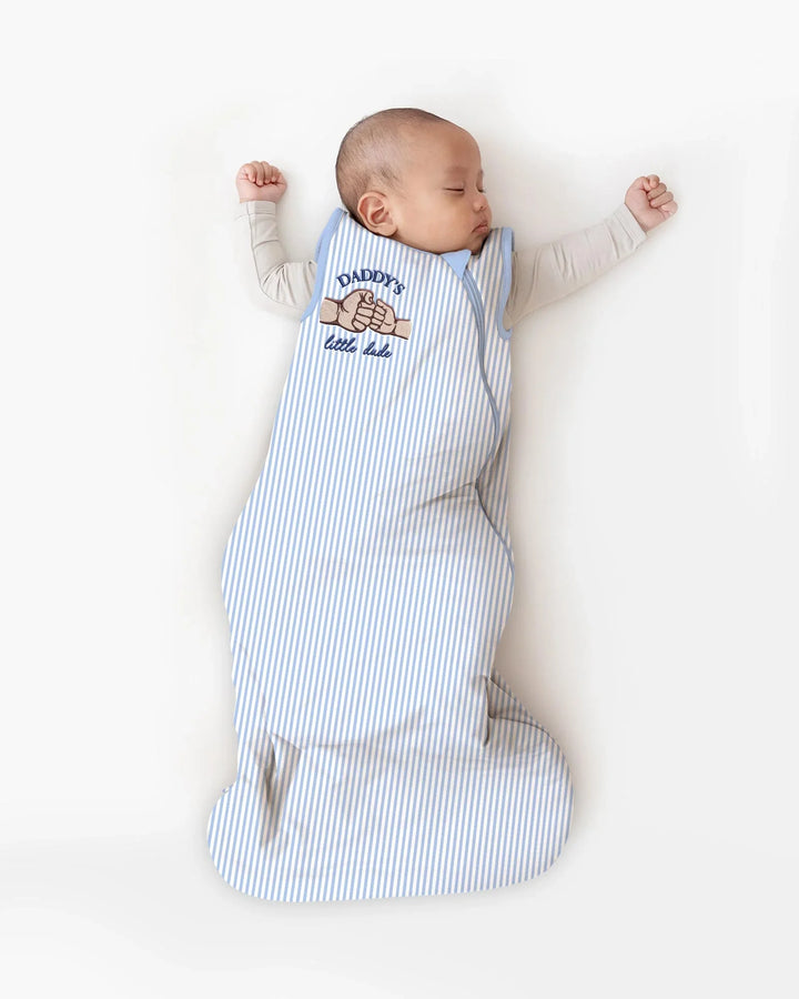 Embroidered Daddy's Little Bamboo Sleep Bag