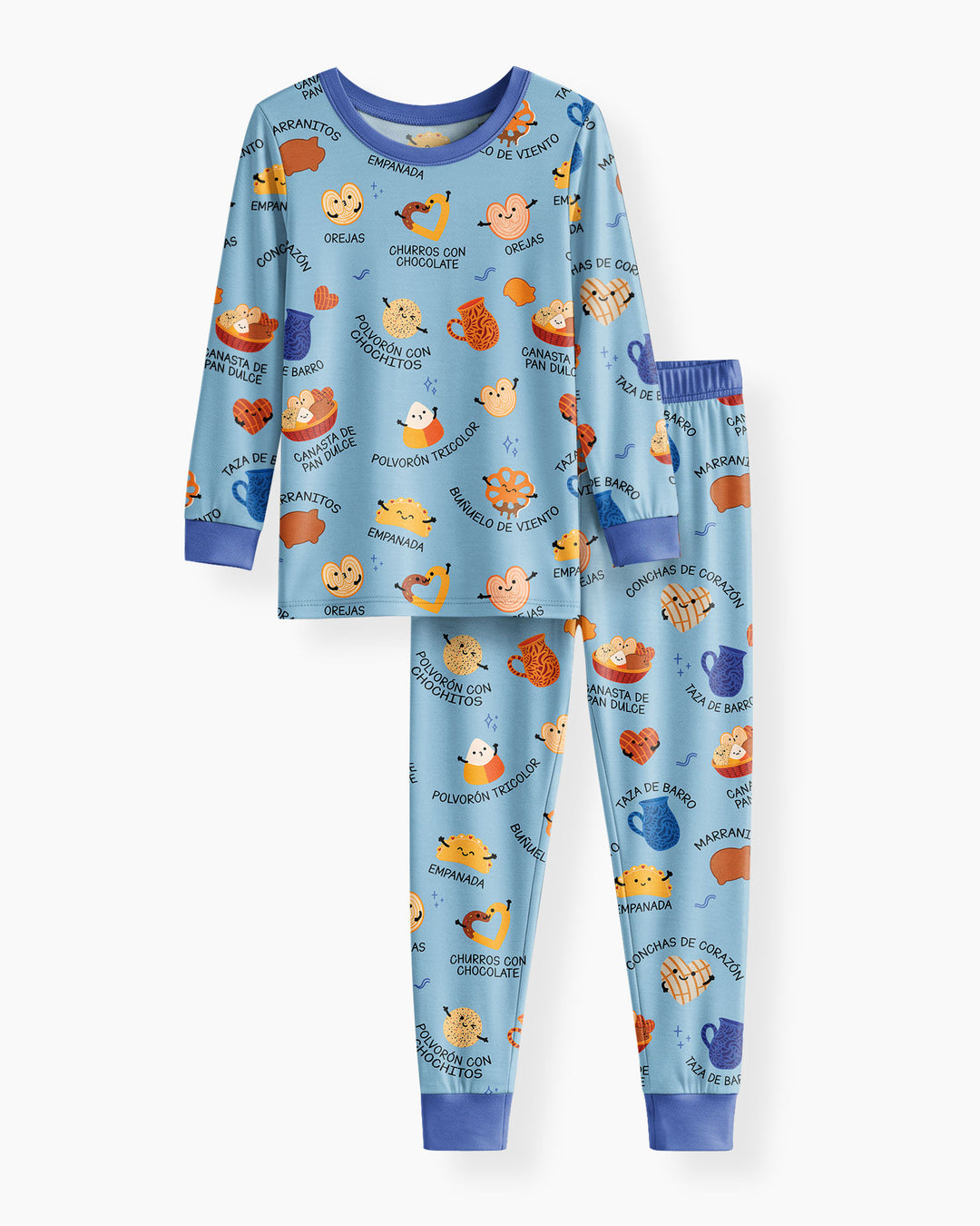 Pan Dulce Bamboo Two Piece Long Sleeve Pajama Set