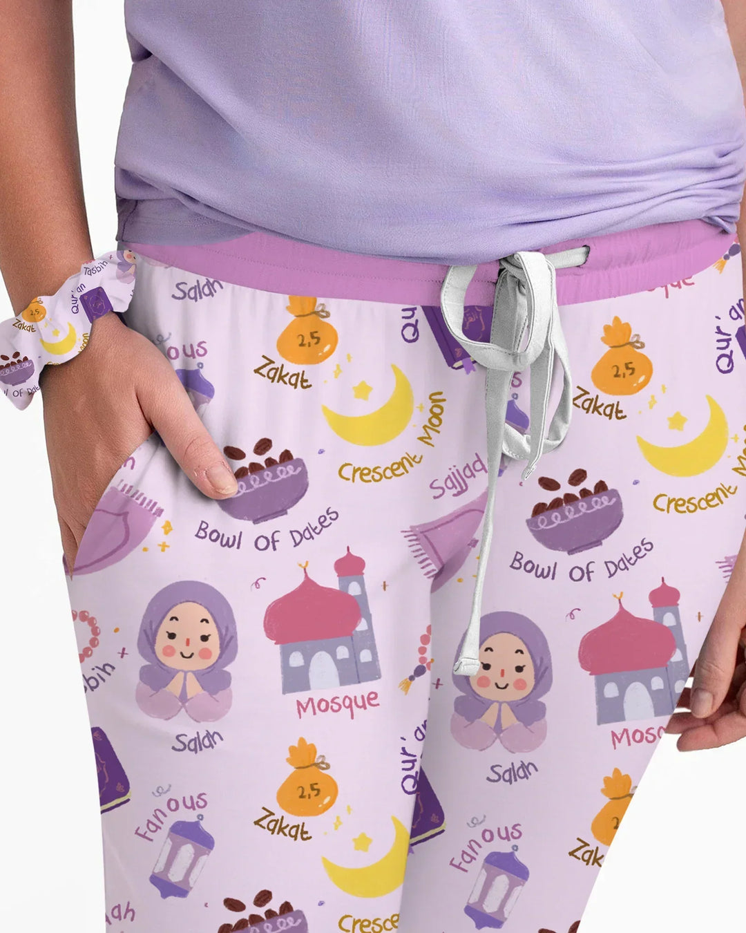 Happy Ramadhan Bamboo Women Pajama Set
