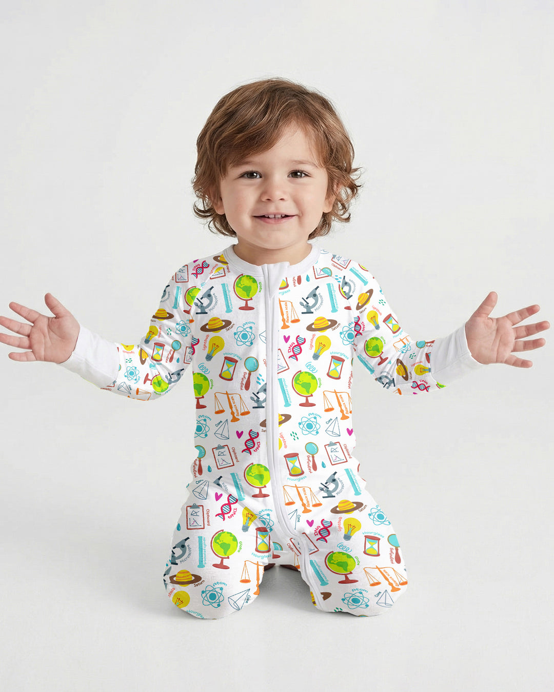 Tiny Scientist Explores The World Bamboo Convertible Zippy