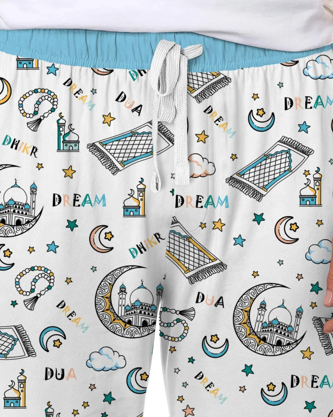 Dua, Dhikr, Dream Matching Family Bamboo Men's Pajama Set