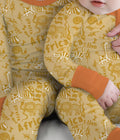 Handdrawn African Animals Bamboo Convertible Zippy