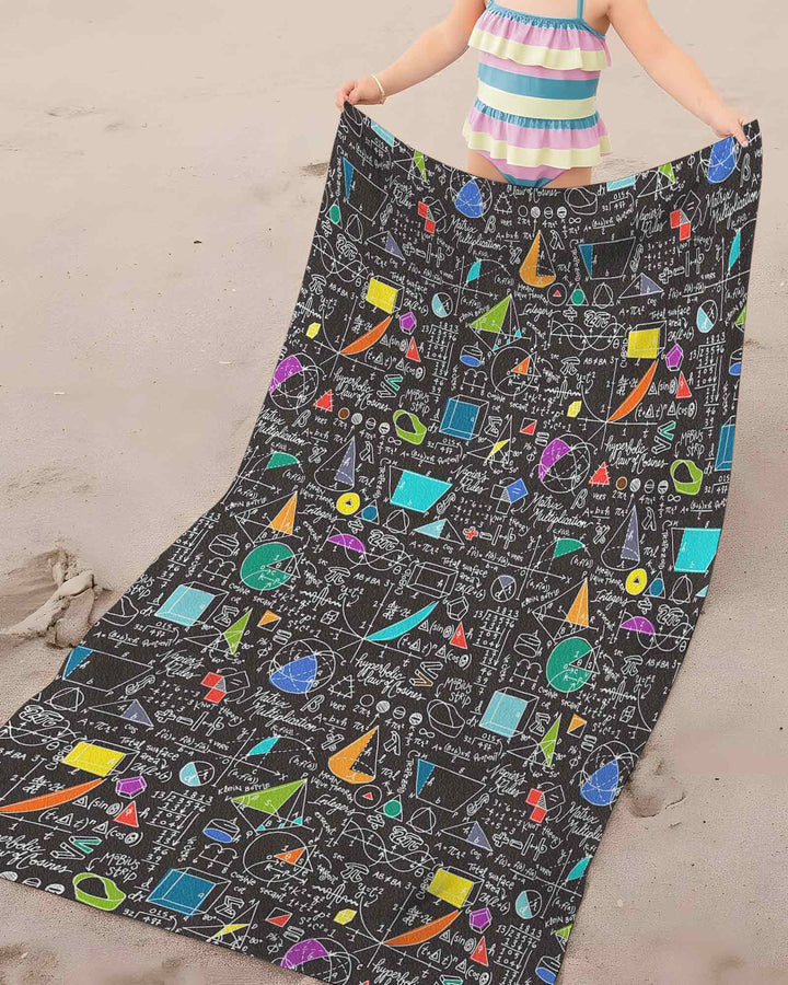STEM Sketchbook Bamboo Beach Towel