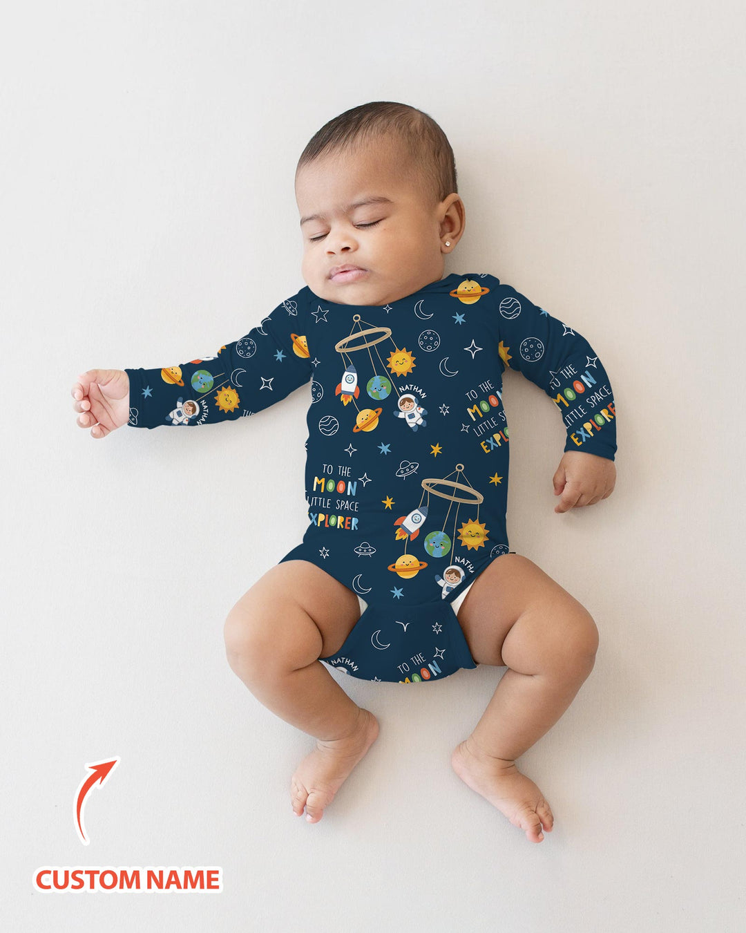 Little Astronaut Big Dream Bamboo Bodysuit