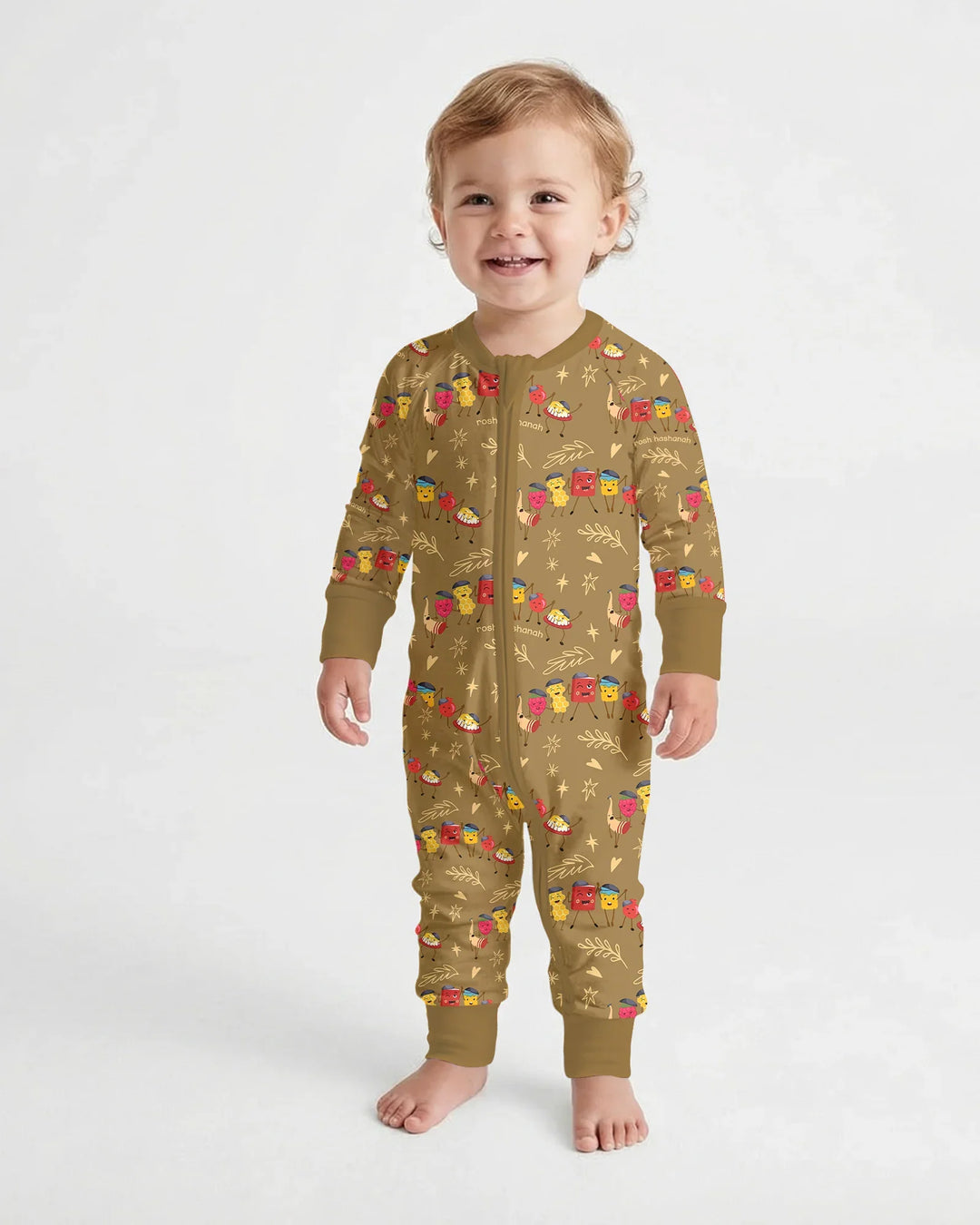 Let's Celebrate Rosh Hashanah Bamboo Convertible Zippy
