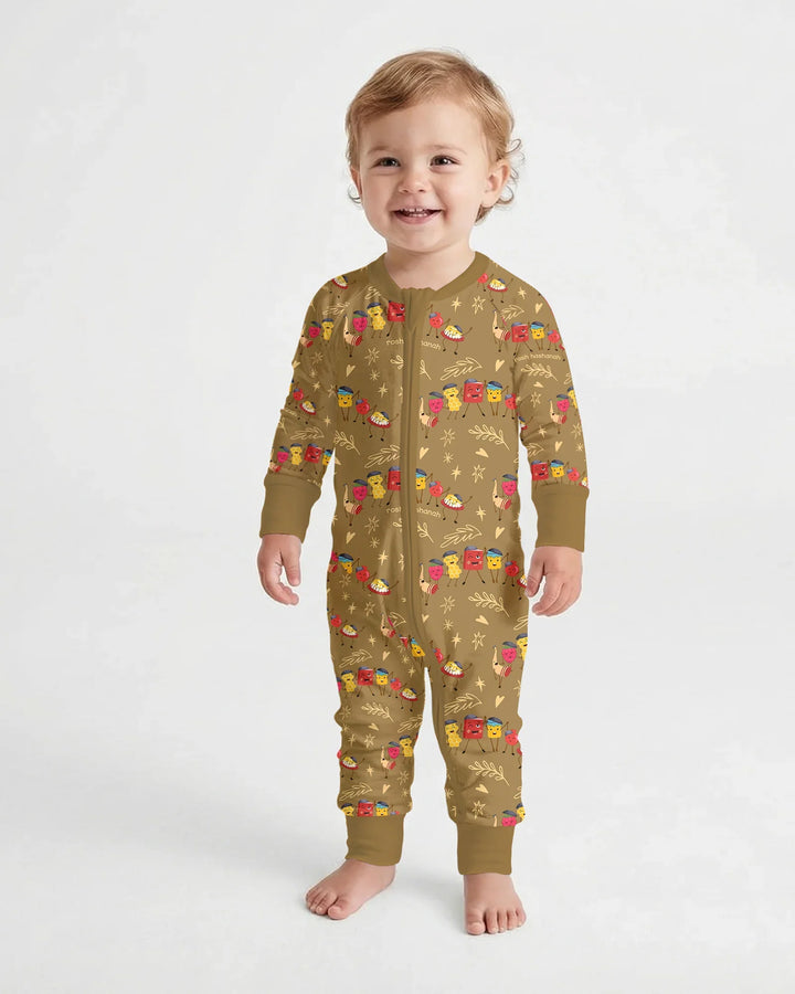 Let's Celebrate Rosh Hashanah Bamboo Convertible Zippy