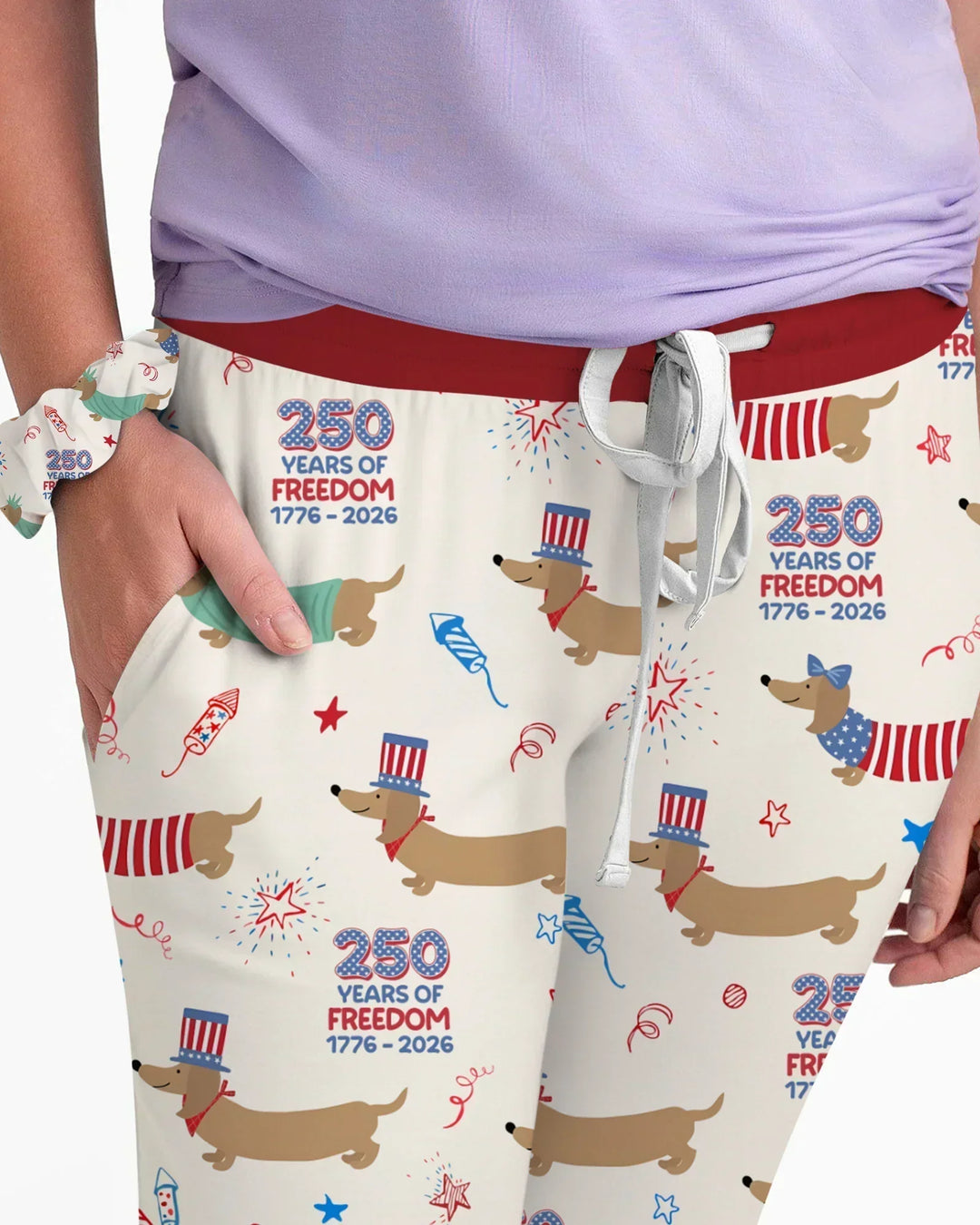 250 Years Of Freedom Bamboo Women Pajama Set