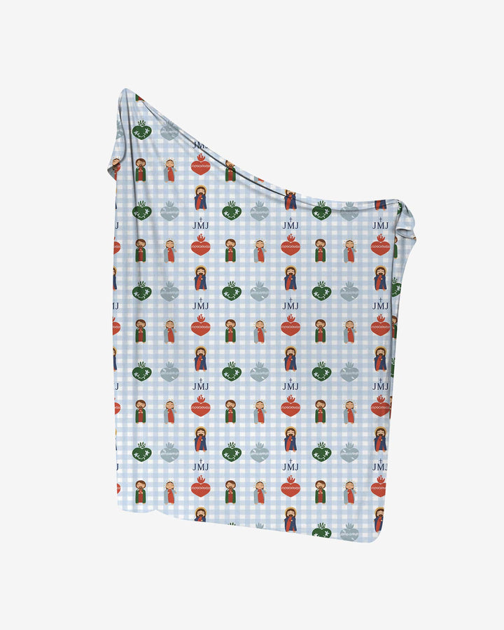 Holy Family swaddle blanket