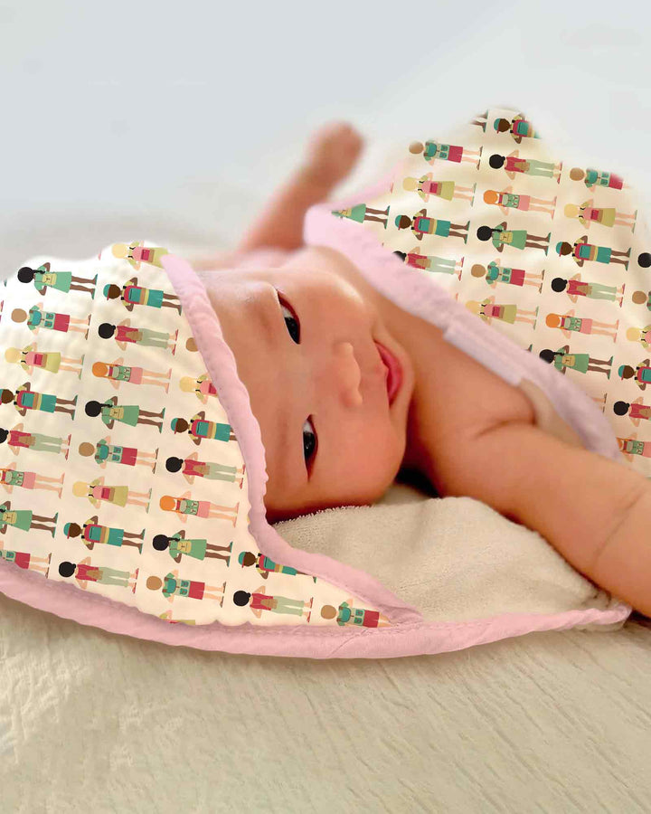 Little Friends Everywhere Hooded Bamboo Towel Set