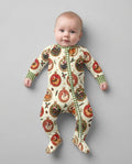 Chicken Merry Clucking Christmas Bamboo Convertible Zippy