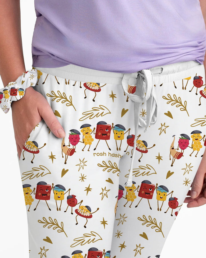 Let's Celebrate Rosh Hashanah Bamboo Women Pajama Set