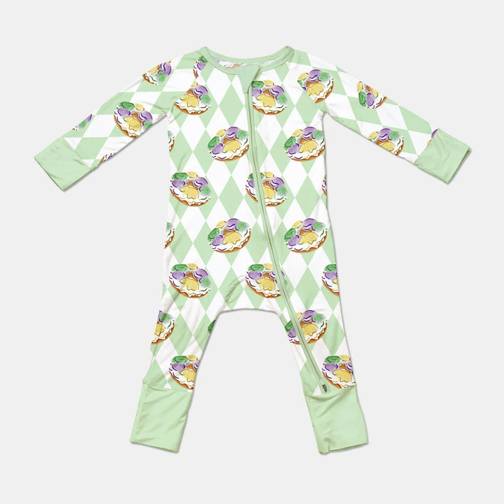Mardi Gras Donut Bamboo Convertible Zippy