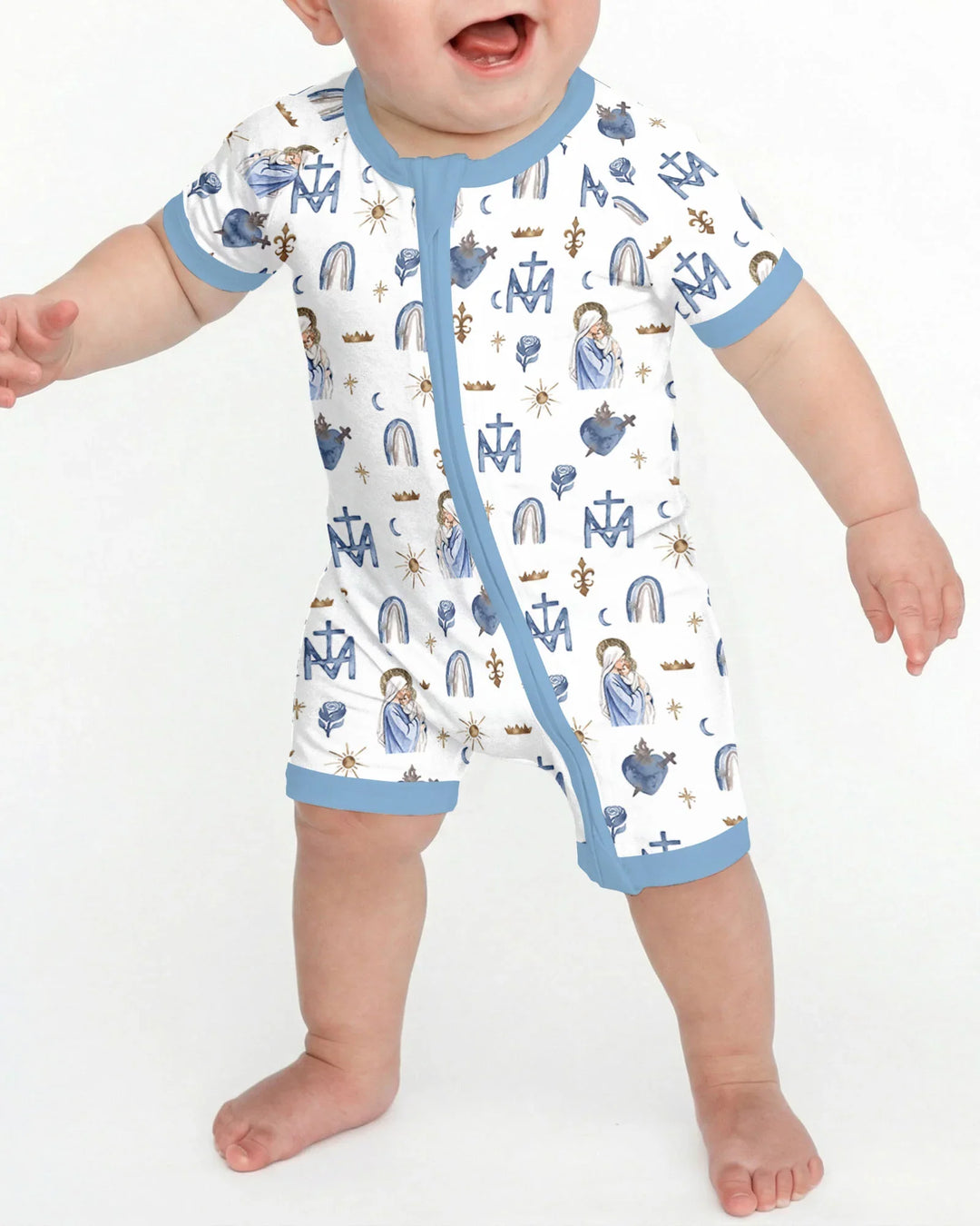 Little Ave Maria Bamboo Shorty Zippy