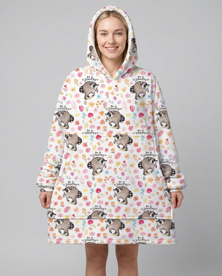 Be A Jimothy Family Matching Bamboo Blanket Hoodie