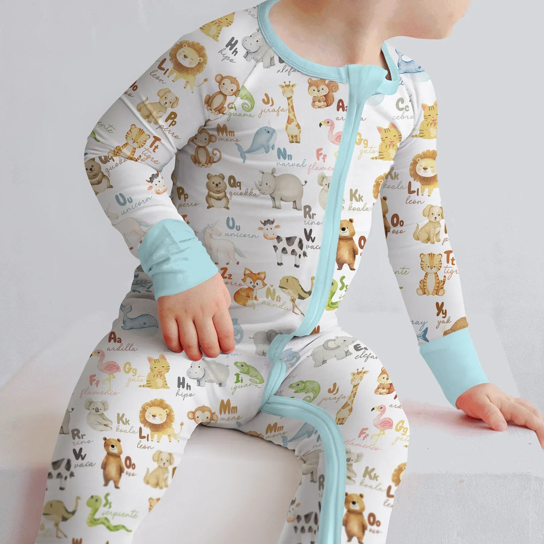 Spanish Alphabet Bamboo Convertible Zippy