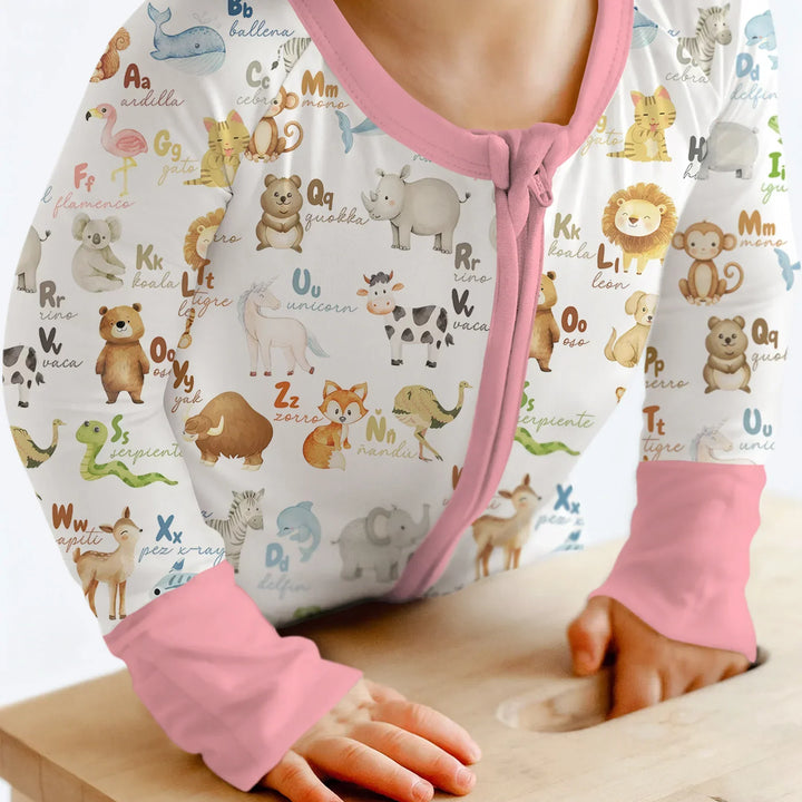 Spanish Alphabet Bamboo Convertible Zippy